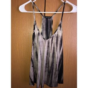 Tie die looking top
